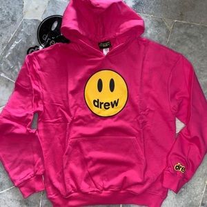 Hot pink drew hoodie!! Size extra large. Never worn before and tags still on!
